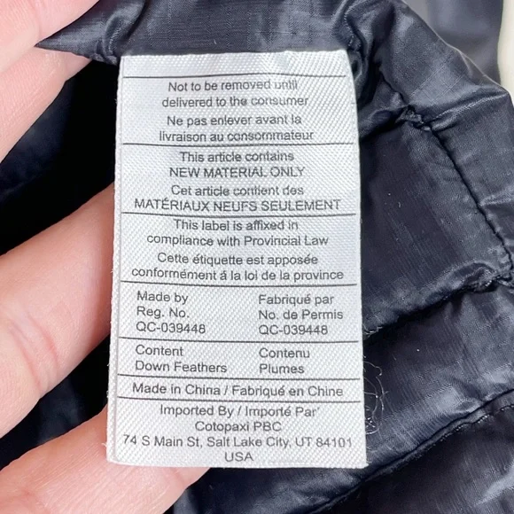 SOLD Cotopaxi Fuego Down Vest - Picture 4 of 6